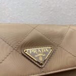 Replica Prada Nylon Vintage Chain rhombus stray Bag 1BD619 Apricot40171 - Image 3