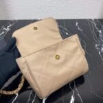 Replica Prada Nylon Vintage Chain rhombus stray Bag 1BD619 Apricot40171 - Image 4