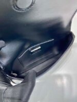 Replica Prada 2VD061 Black Brushed Leather Mini-bag With Shoulder Strap Brown39744 - Image 7