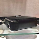 Replica Prada 2VH070 Saffiano Black leather Prada Brique bag39831 - Image 4