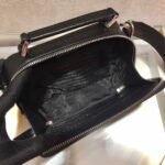 Replica Prada 2VH070 Saffiano Black leather Prada Brique bag39831 - Image 8