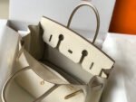 Replica Hermes Birkin Designer Tote Bag Epsom Leather 28355 White34467 - Image 8