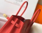 Replica Hermes Birkin Designer Tote Bag Epsom Leather 28354 Red34427 - Image 5