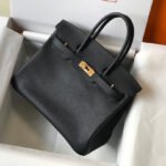 Replica Hermes Birkin Designer Tote Bag Epsom Leather 28353 Black34361