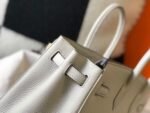 Replica Hermes Birkin Designer Tote Bag Togo Leather 28348 White35548 - Image 6