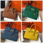 Replica Hermes Birkin Designer Tote Bag Togo Leather 28348 White35548 - Image 10