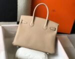Replica Hermes Birkin Designer Tote Bag Togo Leather 28347 Apricot35508