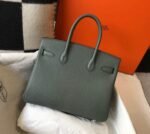 Replica Hermes Birkin Designer Tote Bag Togo Leather 28346 Almond Green35490