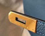 Replica Hermes Birkin Designer Tote Bag Togo Leather 28345 Navy Blue35441 - Image 4