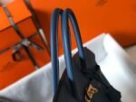 Replica Hermes Birkin Designer Tote Bag Togo Leather 28345 Navy Blue35441 - Image 6