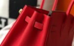 Replica Hermes Birkin Designer Tote Bag Togo Leather 28344 Red35421 - Image 6