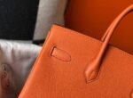 Replica Hermes Birkin Designer Tote Bag Togo Leather 28342 Orange35354 - Image 5