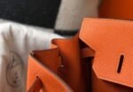Replica Hermes Birkin Designer Tote Bag Togo Leather 28342 Orange35354 - Image 7