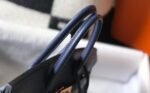 Replica Hermes Birkin Designer Tote Bag Togo Leather 28341 Dark Blue35305 - Image 3
