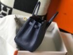 Replica Hermes Birkin Designer Tote Bag Togo Leather 28341 Dark Blue35305 - Image 5
