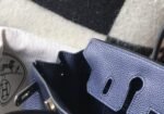 Replica Hermes Birkin Designer Tote Bag Togo Leather 28341 Dark Blue35305 - Image 7
