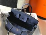Replica Hermes Birkin Designer Tote Bag Togo Leather 28341 Dark Blue35305 - Image 8