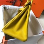 Replica Hermes Birkin Designer Tote Bag Togo Leather 28338 Yellow35189 - Image 4
