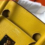 Replica Hermes Birkin Designer Tote Bag Togo Leather 28338 Yellow35189 - Image 6