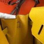 Replica Hermes Birkin Designer Tote Bag Togo Leather 28338 Yellow35189 - Image 7