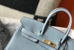 Replica Hermes Birkin Designer Tote Bag Togo Leather 28335 Light Blue35043 - Image 2