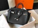 Replica Hermes Birkin Designer Tote Bag Togo Leather 28334 Black34961 - Image 3
