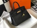 Replica Hermes Birkin Designer Tote Bag Togo Leather 28334 Black34961 - Image 11