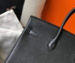 Replica Hermes Birkin Designer Tote Bag Togo Leather 28334 Black34961 - Image 13