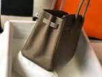 Replica Hermes Birkin Designer Tote Bag Togo Leather 28333 Elephant Grey34884 - Image 5
