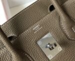 Replica Hermes Birkin Designer Tote Bag Togo Leather 28333 Elephant Grey34884 - Image 6