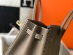 Replica Hermes Birkin Designer Tote Bag Togo Leather 28333 Elephant Grey34884 - Image 9