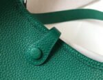 Replica Hermes Evelyne Bag Designer Hermes Mini Crossbody Real Bag 20427 Dark Green34594 - Image 5