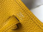 Replica Hermes Evelyne Bag Designer Hermes Mini Crossbody Real Bag 20426 Yellow34528 - Image 4