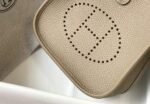 Replica Hermes Evelyne Bag Designer Hermes Mini Crossbody Real Bag 20425 Light Grey34508 - Image 3