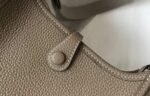 Replica Hermes Evelyne Bag Designer Hermes Mini Crossbody Real Bag 20425 Light Grey34508 - Image 4