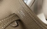 Replica Hermes Evelyne Bag Designer Hermes Mini Crossbody Real Bag 20425 Light Grey34508 - Image 6