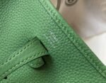 Replica Hermes Evelyne Bag Designer Hermes Mini Crossbody Real Bag 20424 Green34447 - Image 4