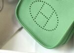 Replica Hermes Evelyne Bag Designer Hermes Mini Crossbody Real Bag 20424 Green34447 - Image 7