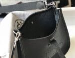 Replica Hermes Evelyne Bag Designer Hermes Mini Crossbody Real Bag 20421 Black34357 - Image 7