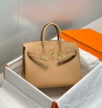 Replica Hermes Birkin Designer Tote Bag Togo Leather 28567 Camel35729 - Image 2