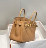 Replica Hermes Birkin Designer Tote Bag Togo Leather 28567 Camel35729 - Image 3