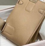 Replica Hermes H083591CK89 Hac a Dos GM backpack Trench coat gray34355 - Image 7