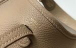 Replica Hermes Evelyne Bag Designer Hermes Mini Crossbody Bag 20395 Gold Buckle Gray34350 - Image 6
