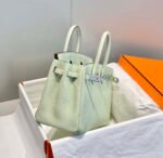 Replica Hermes Birkin Designer Tote Bag Togo Leather 28565 bubble green35590 - Image 2