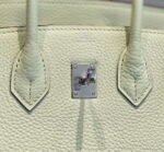 Replica Hermes Birkin Designer Tote Bag Togo Leather 28565 bubble green35590 - Image 5