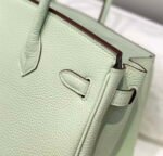 Replica Hermes Birkin Designer Tote Bag Togo Leather 28565 bubble green35590 - Image 6