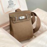 Replica Hermes H083591CK89 Hac a Dos GM backpack Elephant gray34336