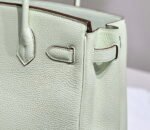 Replica Hermes Birkin Designer Tote Bag Togo Leather 28565 bubble green35590 - Image 16