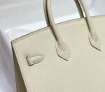 Replica Hermes Birkin Designer Tote Bag Epsom Leather 28388 Milkshake white34793 - Image 4