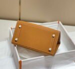 Replica Hermes Birkin Designer Tote Bag Epsom Leather 28371 Golden brown34773 - Image 2